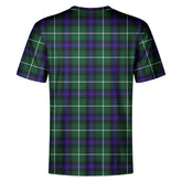 McDonald of the Isles Hunting Modern Tartan Crest T-shirt